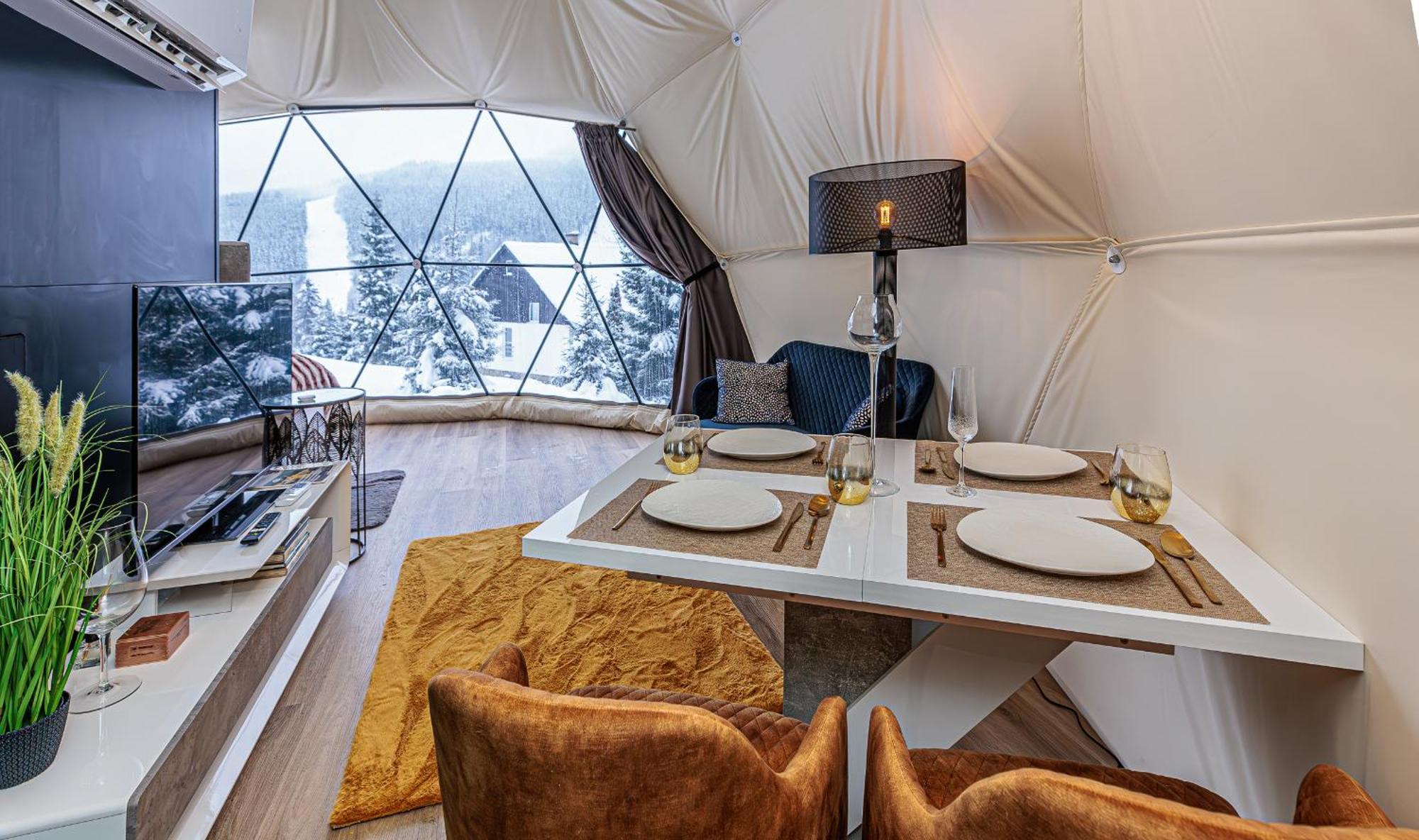 Glamping Spindl One&Only Hotell Špindlerŭv Mlýn Eksteriør bilde