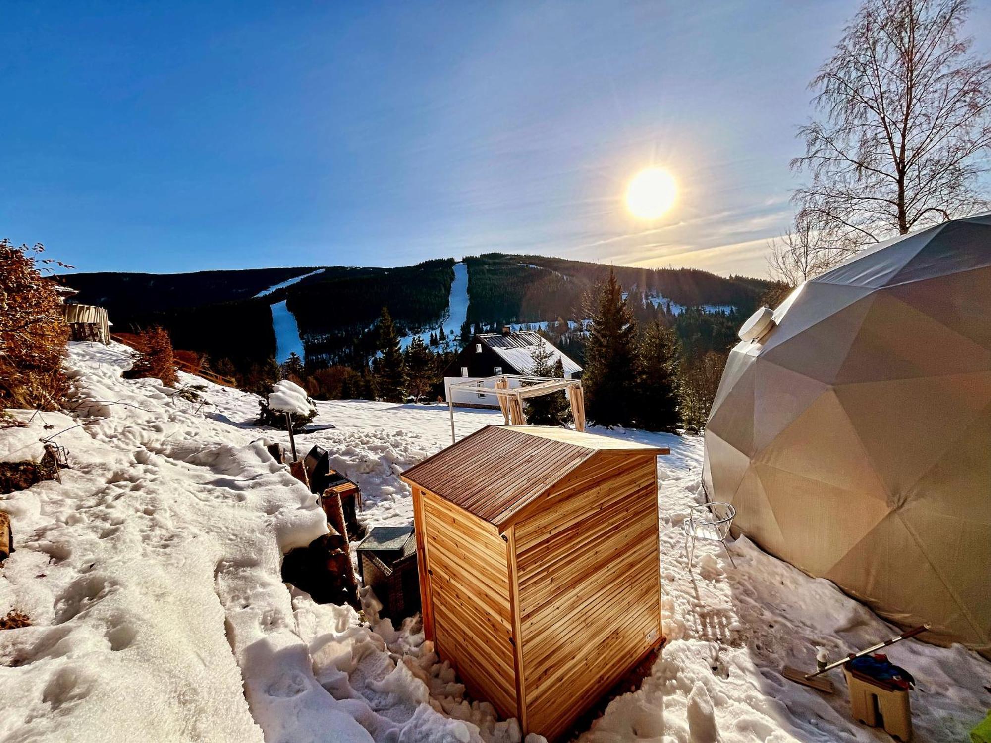 Glamping Spindl One&Only Hotell Špindlerŭv Mlýn Eksteriør bilde
